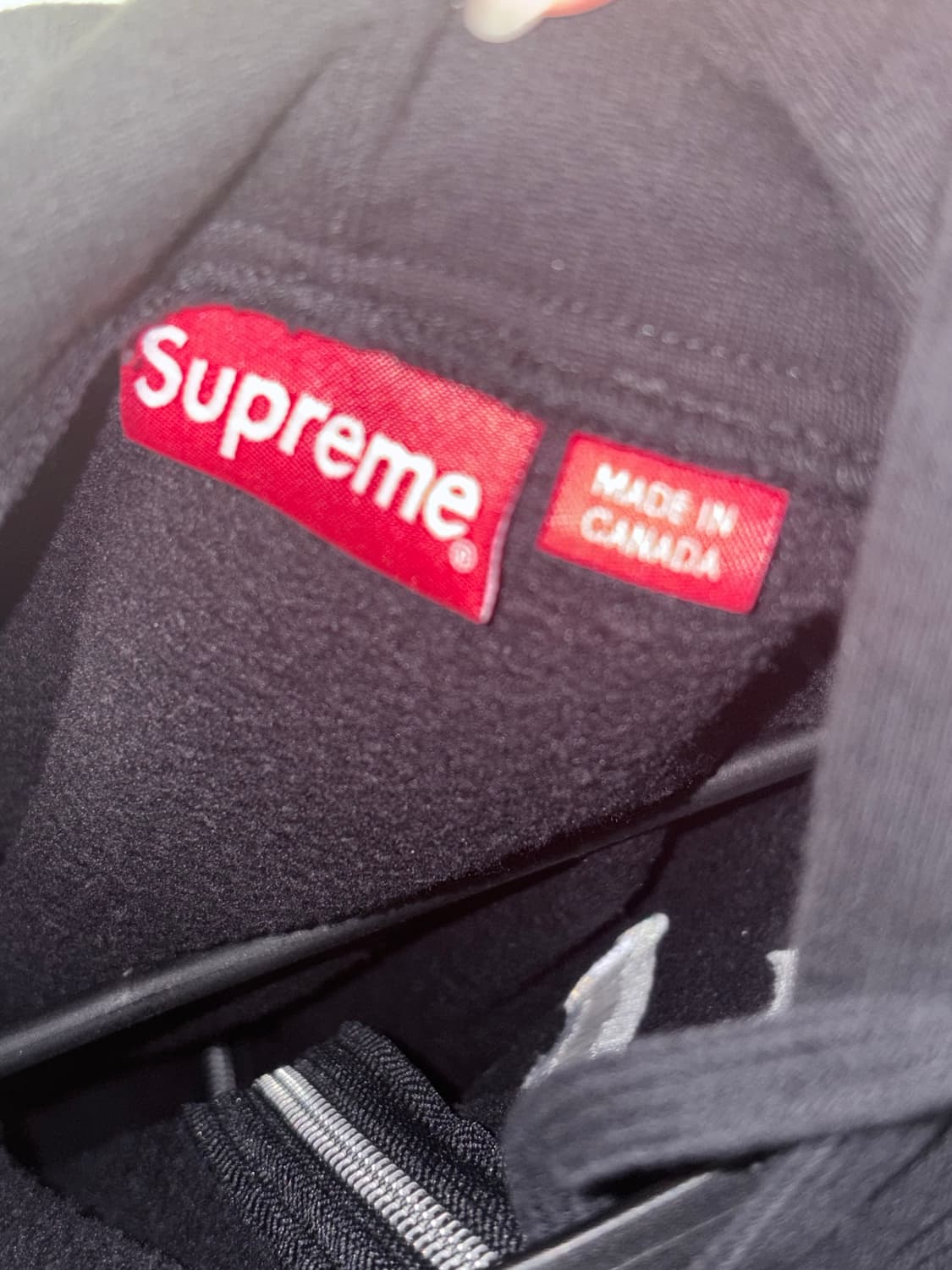 슈프림 s로고 후드집업 블랙 L 상품이미지4