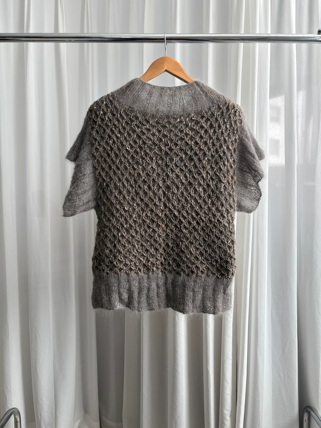 모헤어 니트 베스트 상품이미지5