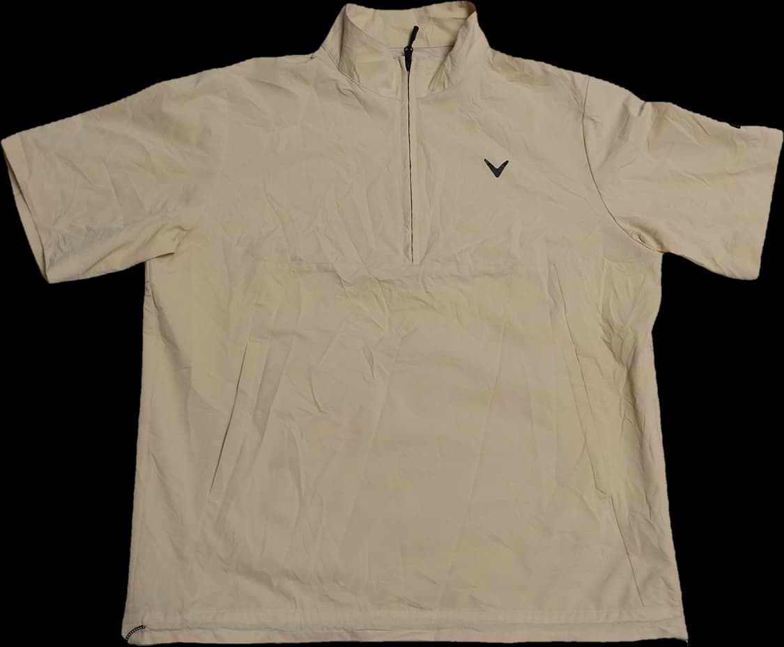캘러웨이 반팔 바람막이 베이지 상품이미지1