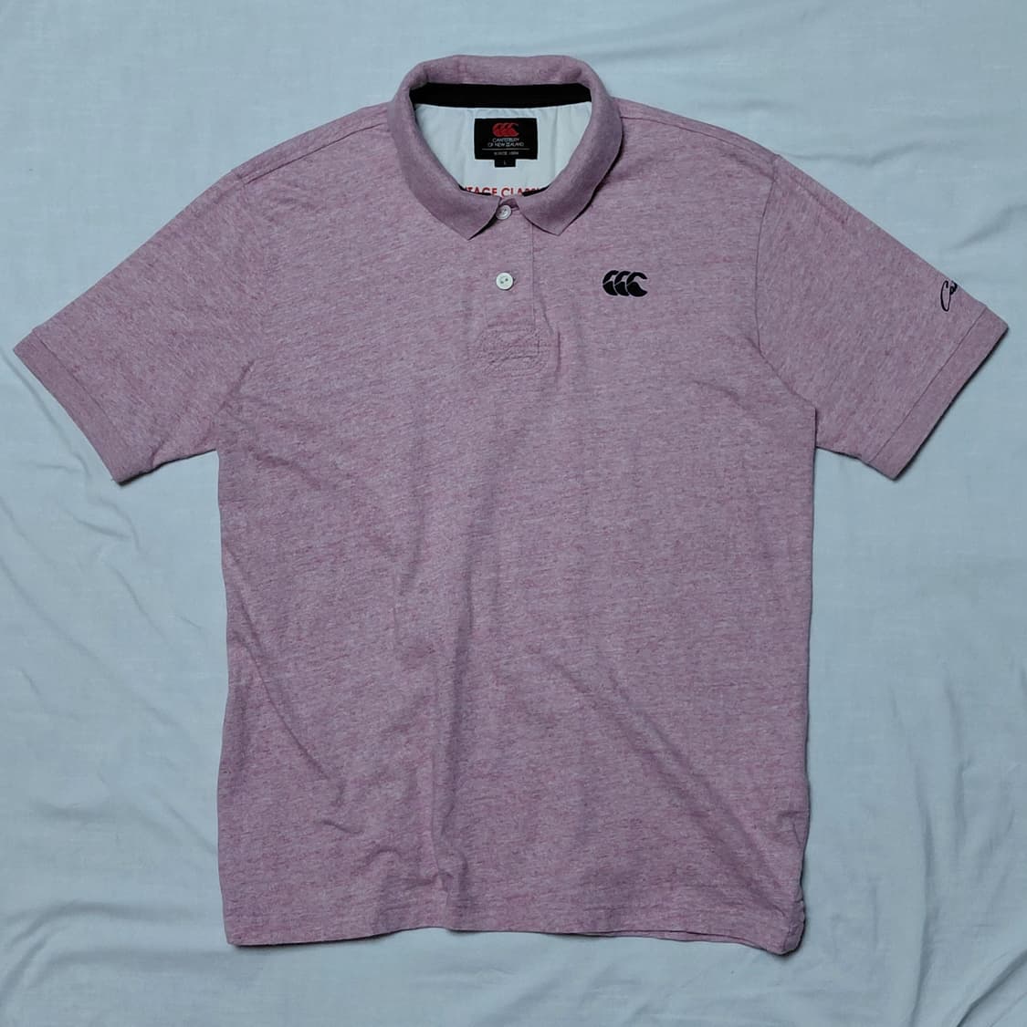 [L] 캔터베리(Canterbury) 빈티지 클래식 헤리티지 피케 셔츠 상품이미지1