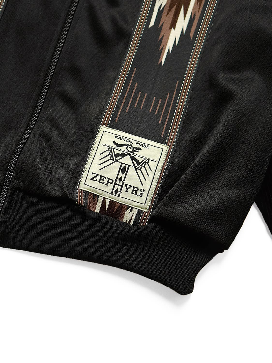 캐피탈 스무스 저지 코치 & 제피르 트랙 자켓 블랙 3 EK1600LCA 상품이미지5