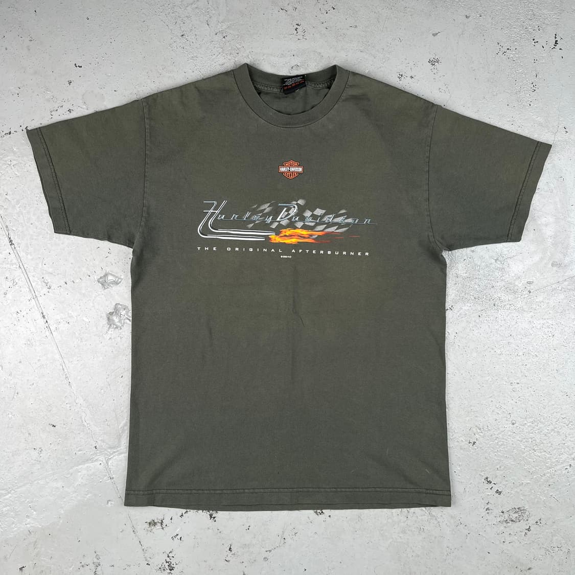 빈티지 할리데이비슨 The Original Afterburner 반팔티 상품이미지2