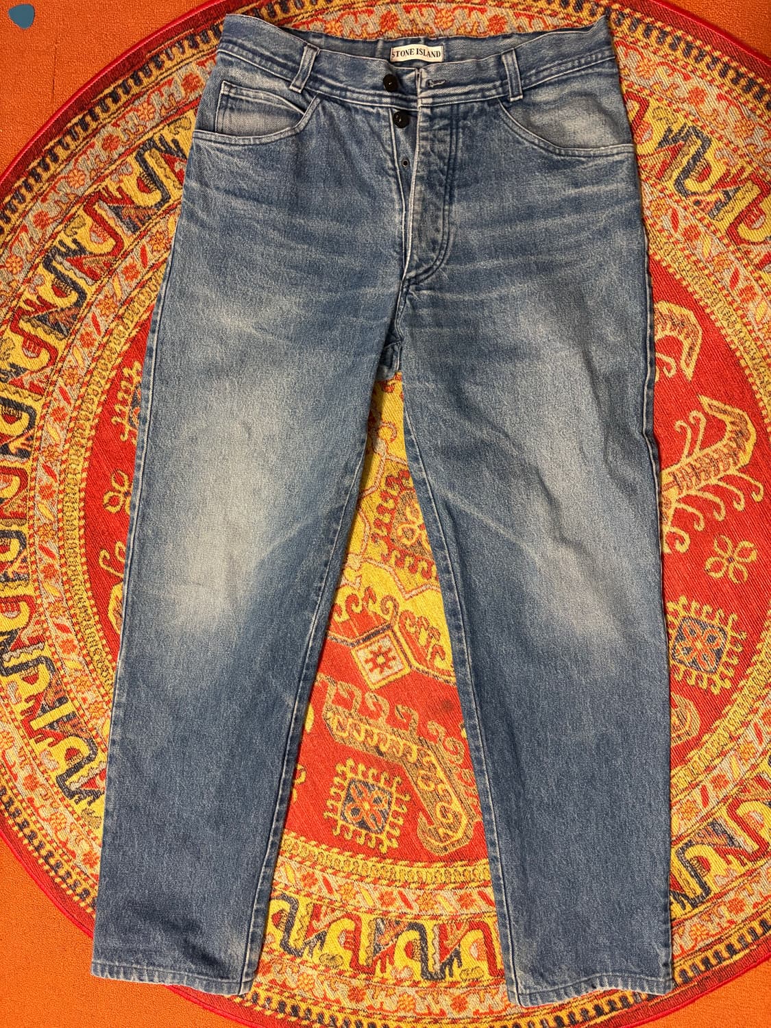 스톤아일랜드 80s 그린엣지 데님 청바지 상품이미지2