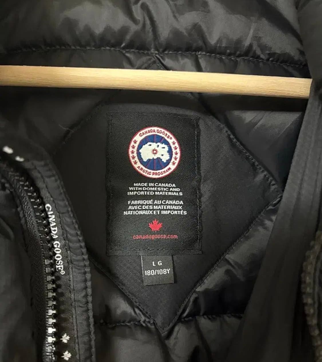 캐나다구스 롯지자켓 블랙 L 상품이미지3