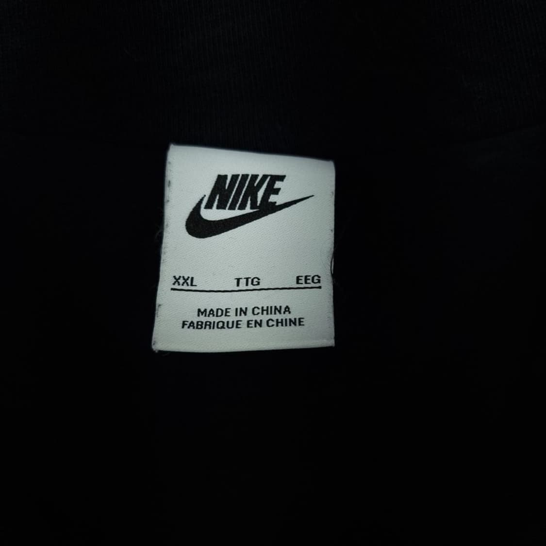 [나이키] 빈티지 가공 워시드 오버핏 스웻 집업 자켓 블랙 M18726 상품이미지8