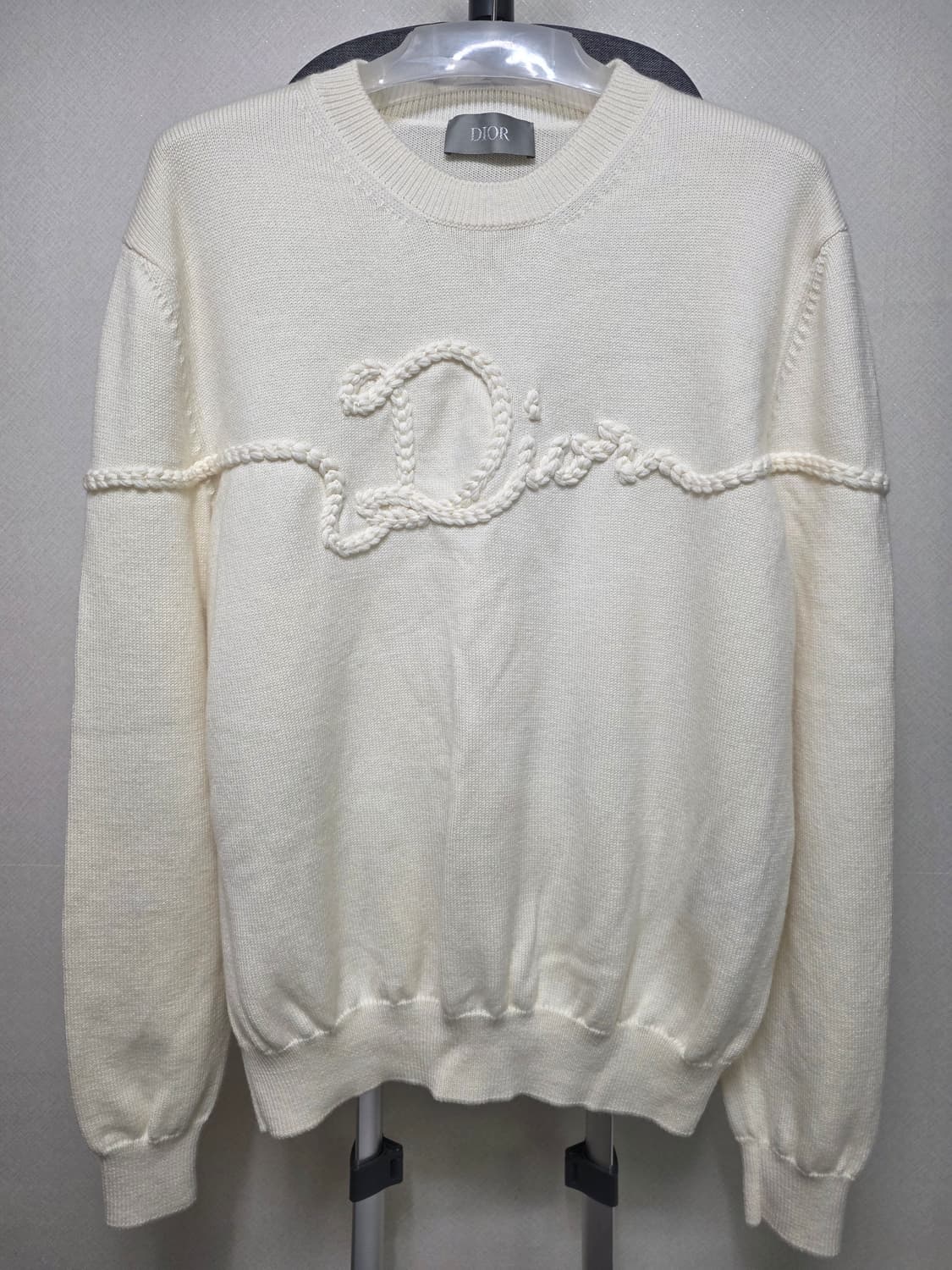 디올 25fw 리본 스웨터 티셔츠 국내매장판 상품이미지2