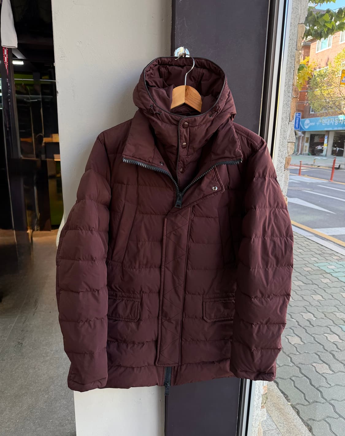 50/ 에르노 이중레이어 구스다운 후디드 패딩점퍼 상품이미지2