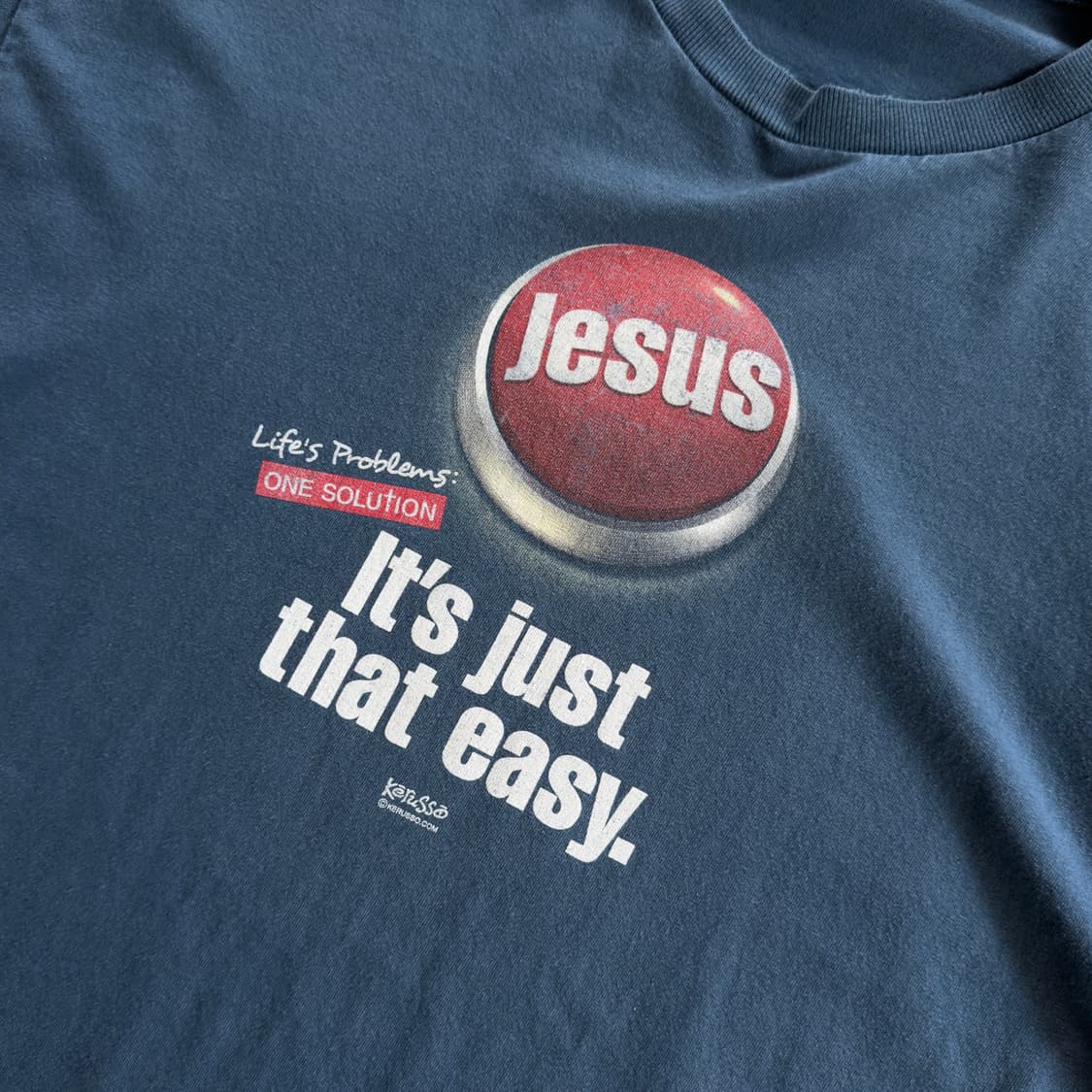 90s jesus 빈티지 지저스 티셔츠 상품이미지2