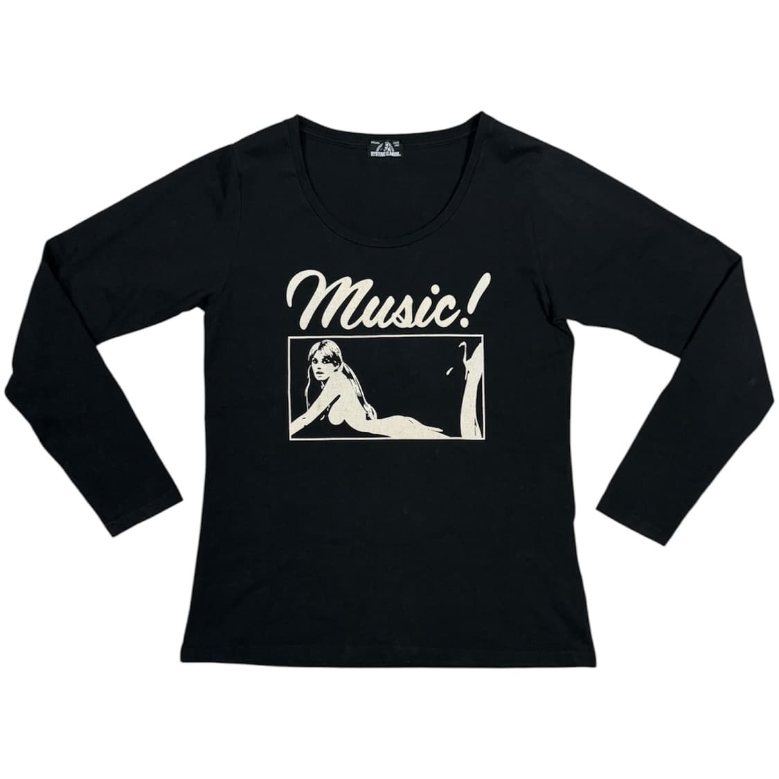 히스테릭 글래머 music! 히스걸 롱슬리브 티셔츠 상품이미지1