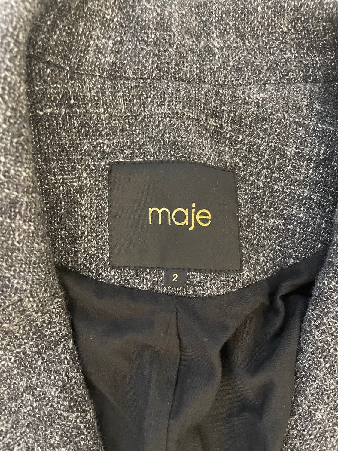 마쥬 MAJE 트위드 코트 상품이미지2