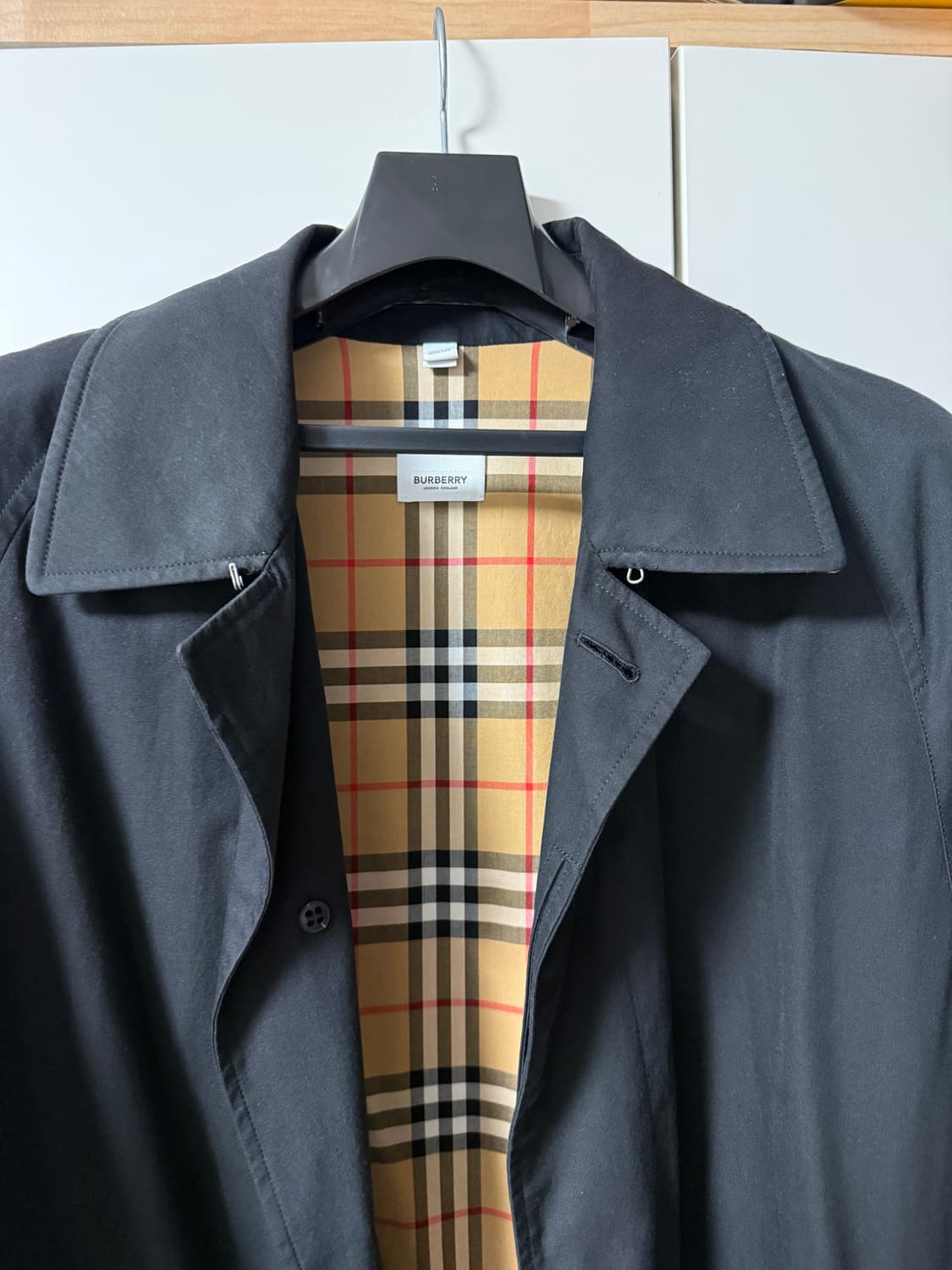 버버리 캠든 카코트 블랙 50사이즈 남자 상품이미지3