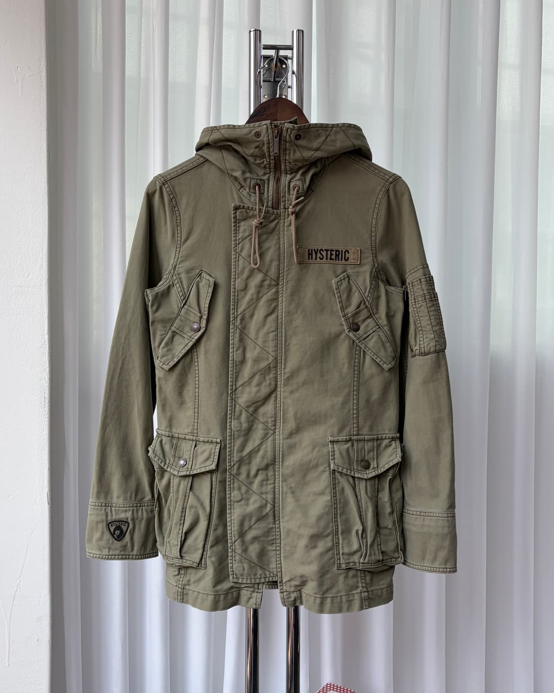 [S]히스테릭 글래머 밀리터리 피쉬테일 파카 상품이미지4