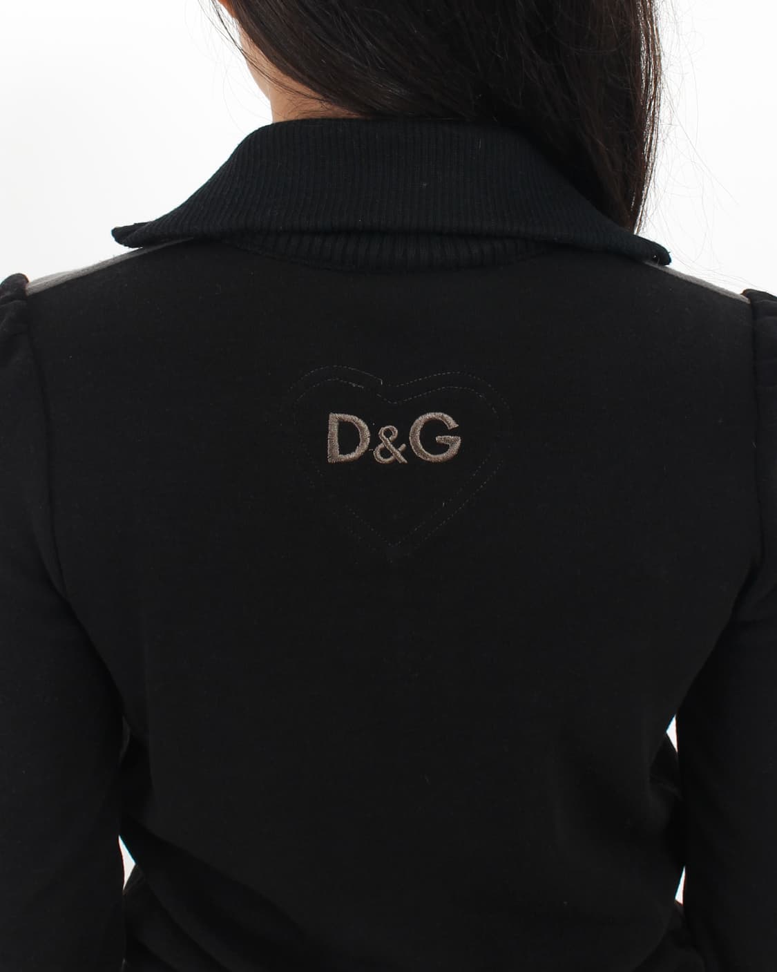 돌체앤가바나 DOLCE&GABBANA 빈티지 Y2K 하트 블랙 집업 상품이미지9