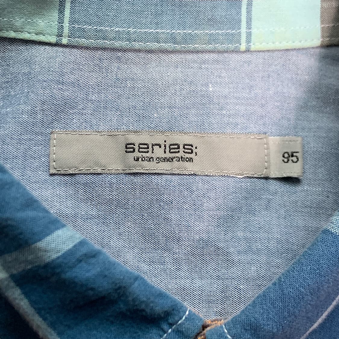 시리즈 체크 셔츠 95 상품이미지2