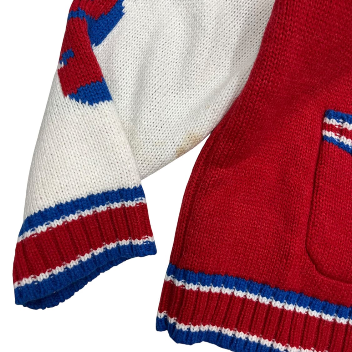 빈티지 재팬 헤비울 니트 집업 상품이미지8