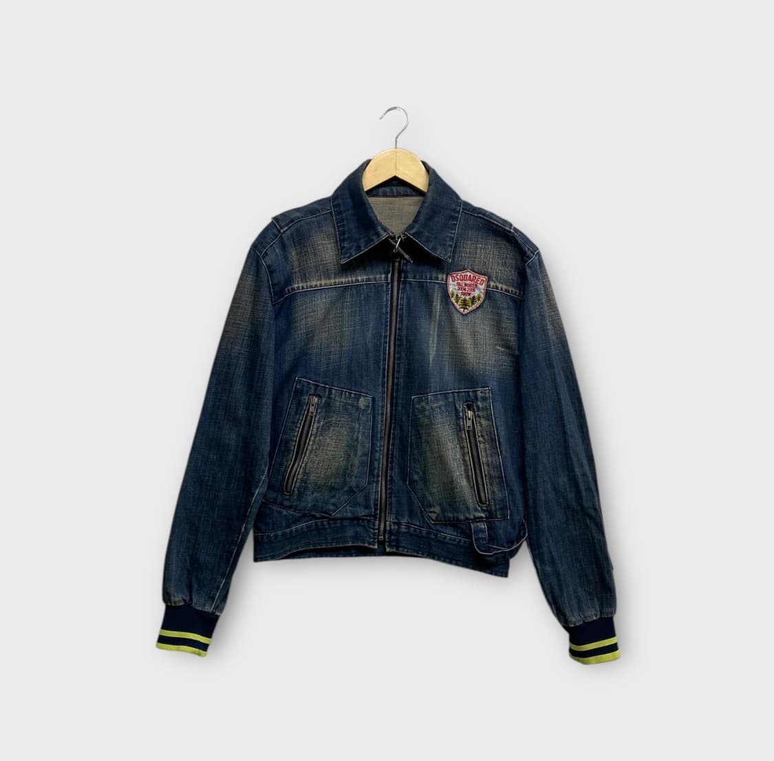  디스퀘어드2 [DSQUARED2] 데님자켓 M 상품이미지1
