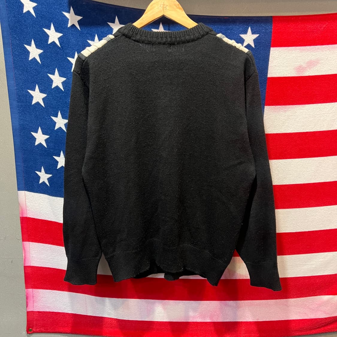 JPN Vitoria 패턴 케이블 니트 상품이미지2