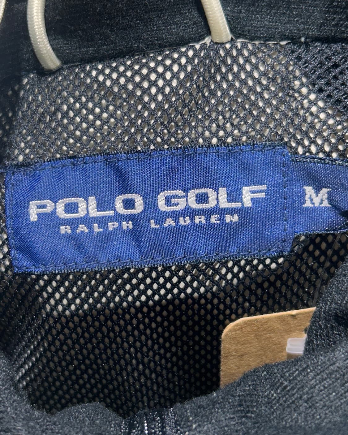 M 폴로랄프로렌 미니멀 스펠링 로고 아이보리 나일론 자켓 상품이미지7