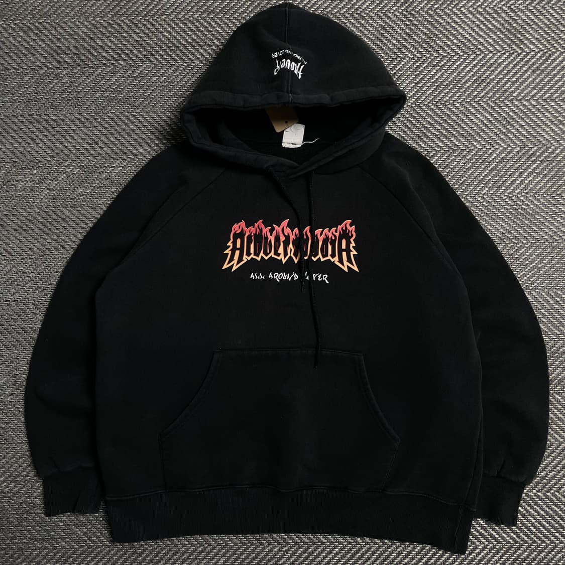 ACOVER 번 빅로고 박시핏 후드 티셔츠o 5366 상품이미지1