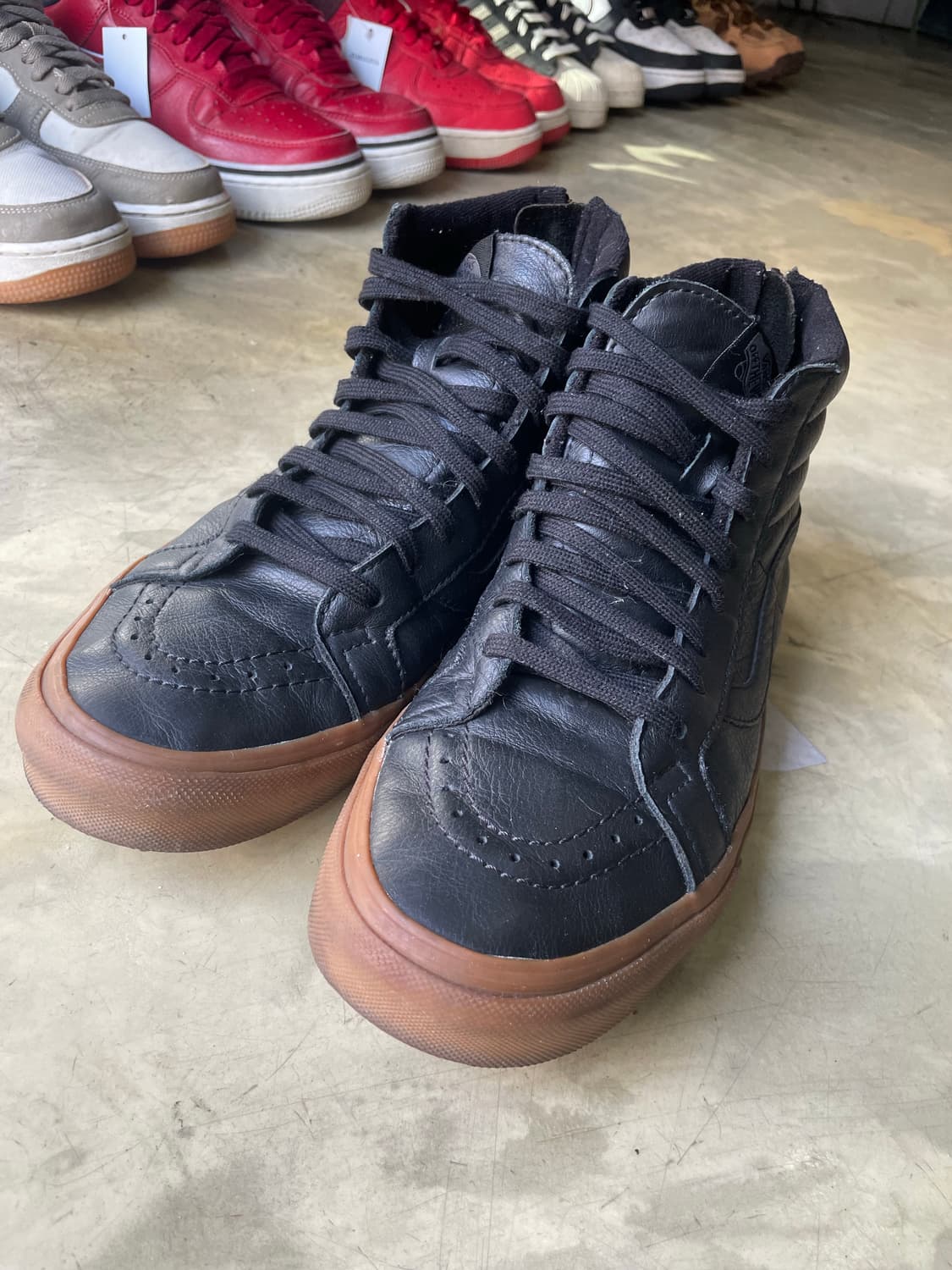 Vans 반스 가죽 스케이트 하이 260 상품이미지2