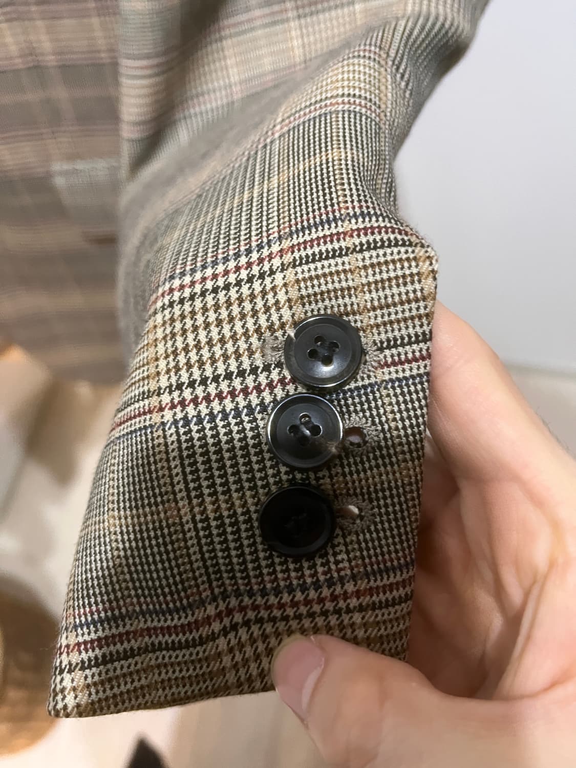 토니웩 잔체크 블레이저 상품이미지2