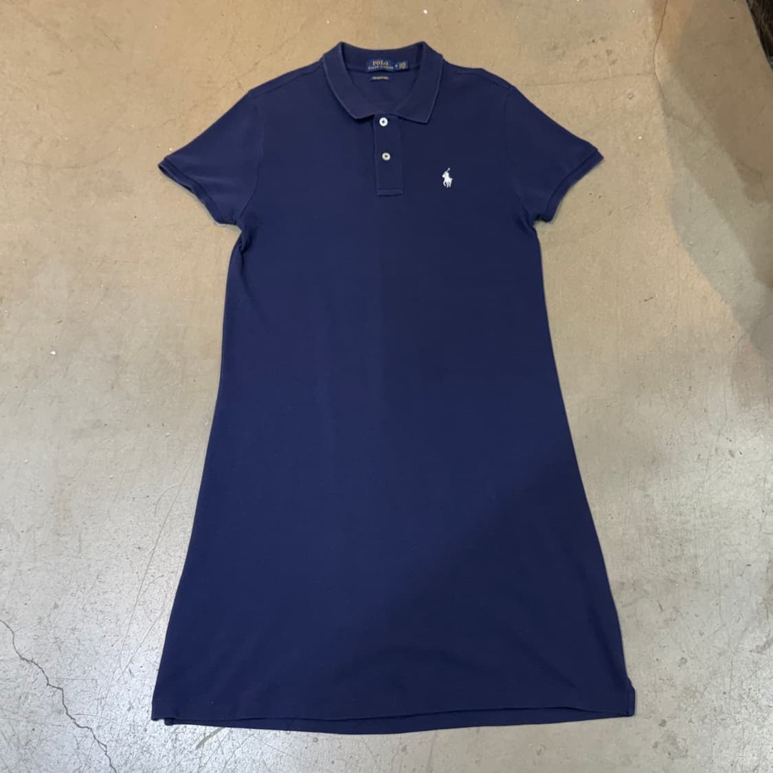 M 폴로랄프로렌 네이비 롱 카라반팔티 상품이미지2