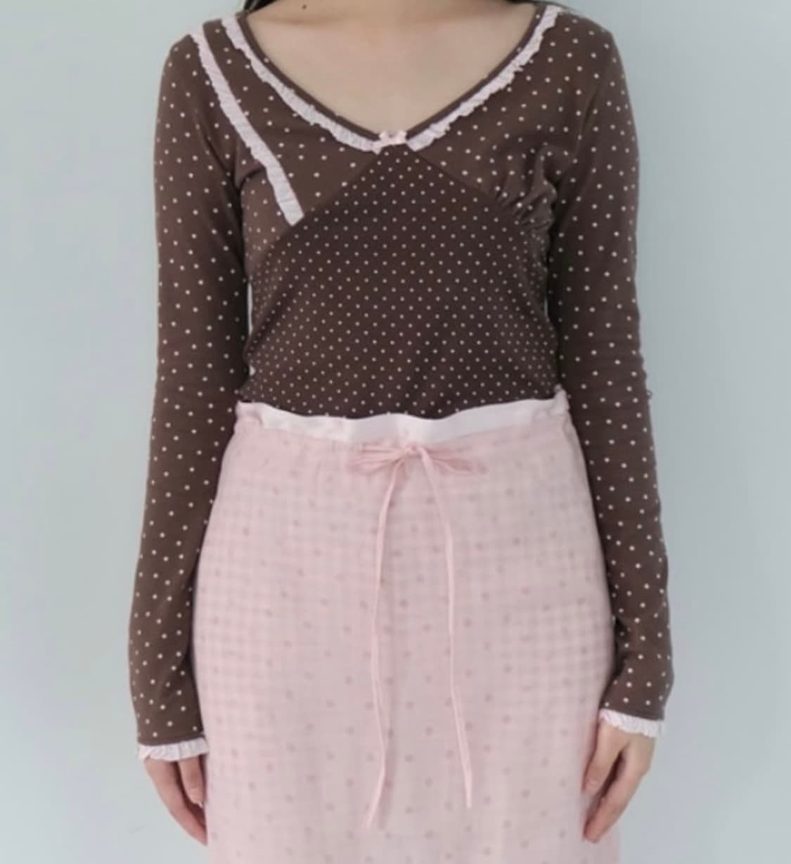 샤키리 Starry lace top  상품이미지1