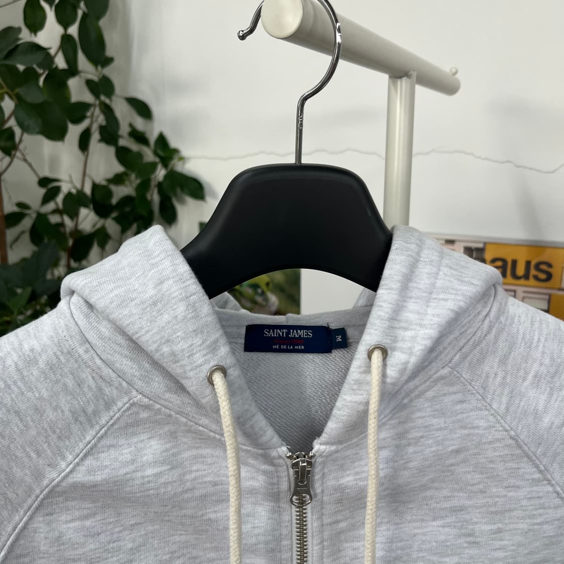 세인트제임스 하트 엘보우 패치 후드집업 M  상품이미지3