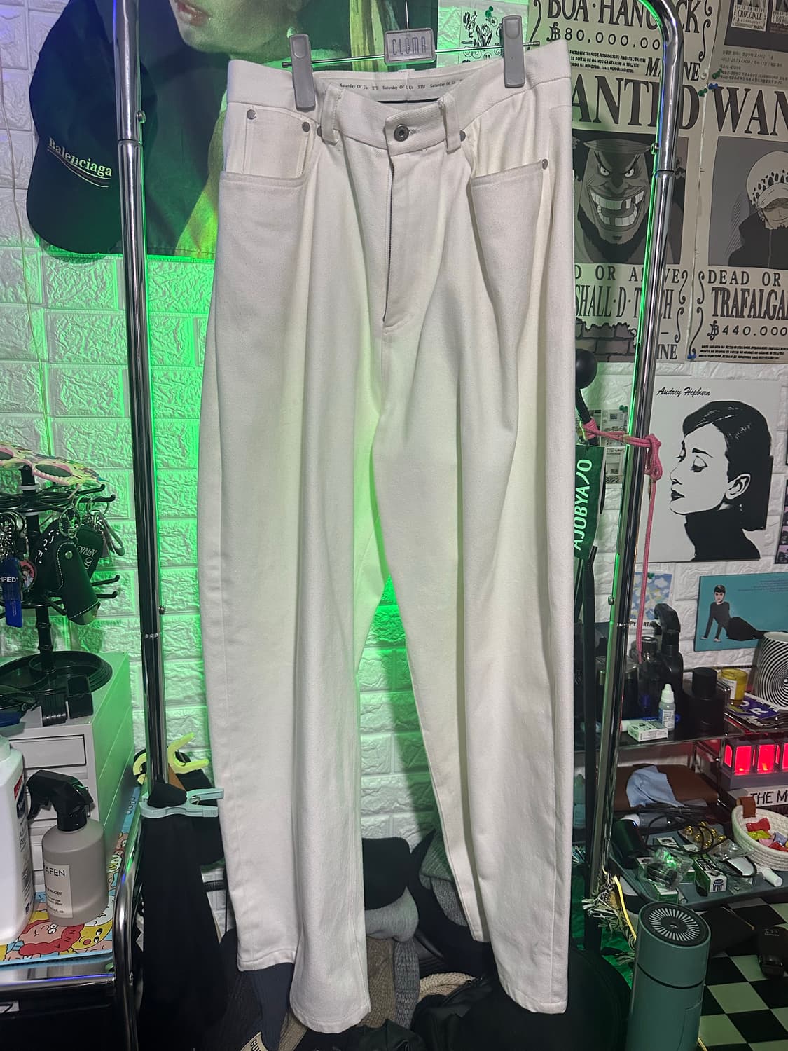 STU 와이드 팬츠 M 상품이미지4