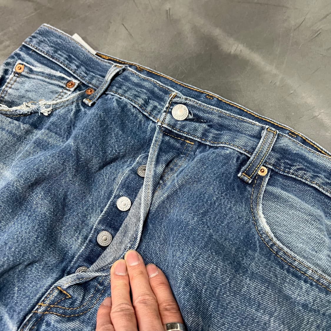  리바이스 501 데님 팬츠 y15232 상품이미지7