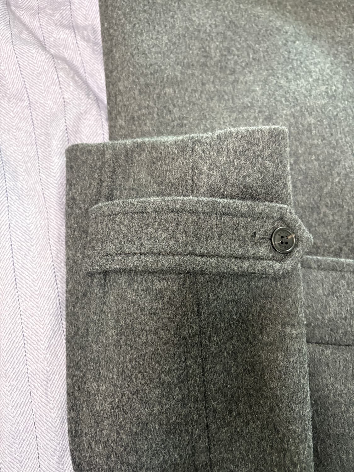 비슬로우 캐시미어 오버사이즈 발마칸 코트 xl 상품이미지3