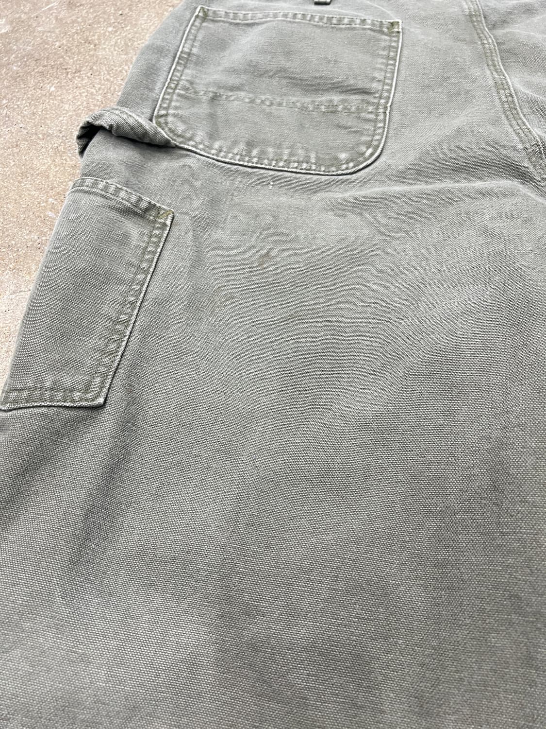 칼하트 카펜터 워크팬츠 모스그린 상품이미지7