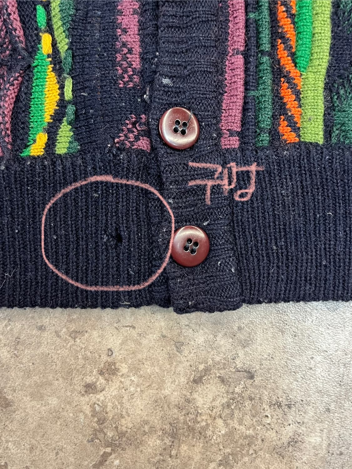 빈티지 케이블 니트 가디건 #csz2763 상품이미지7