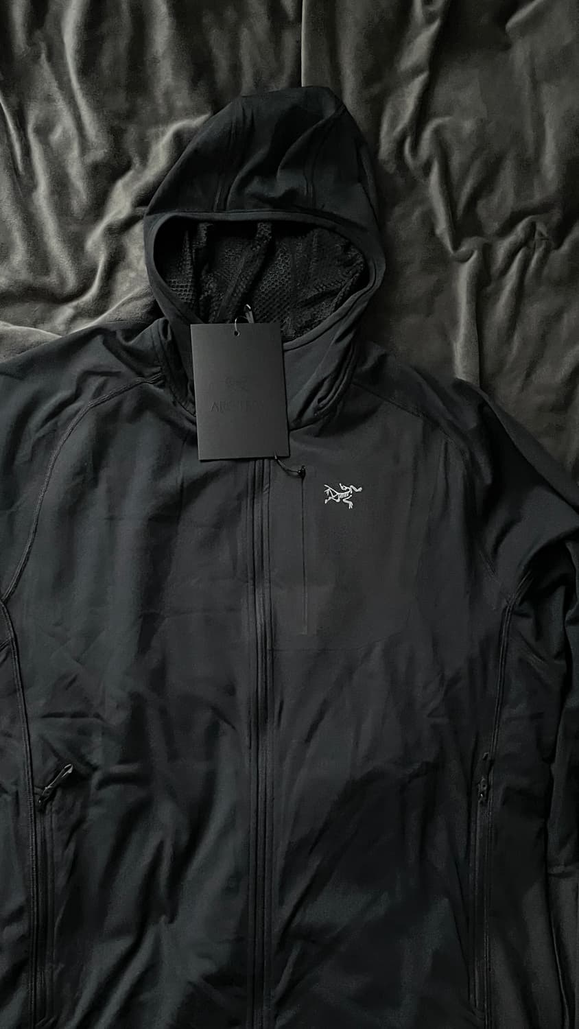 아크테릭스 블랙 델타 후디 L사이즈 새상품 택포함 상품이미지3