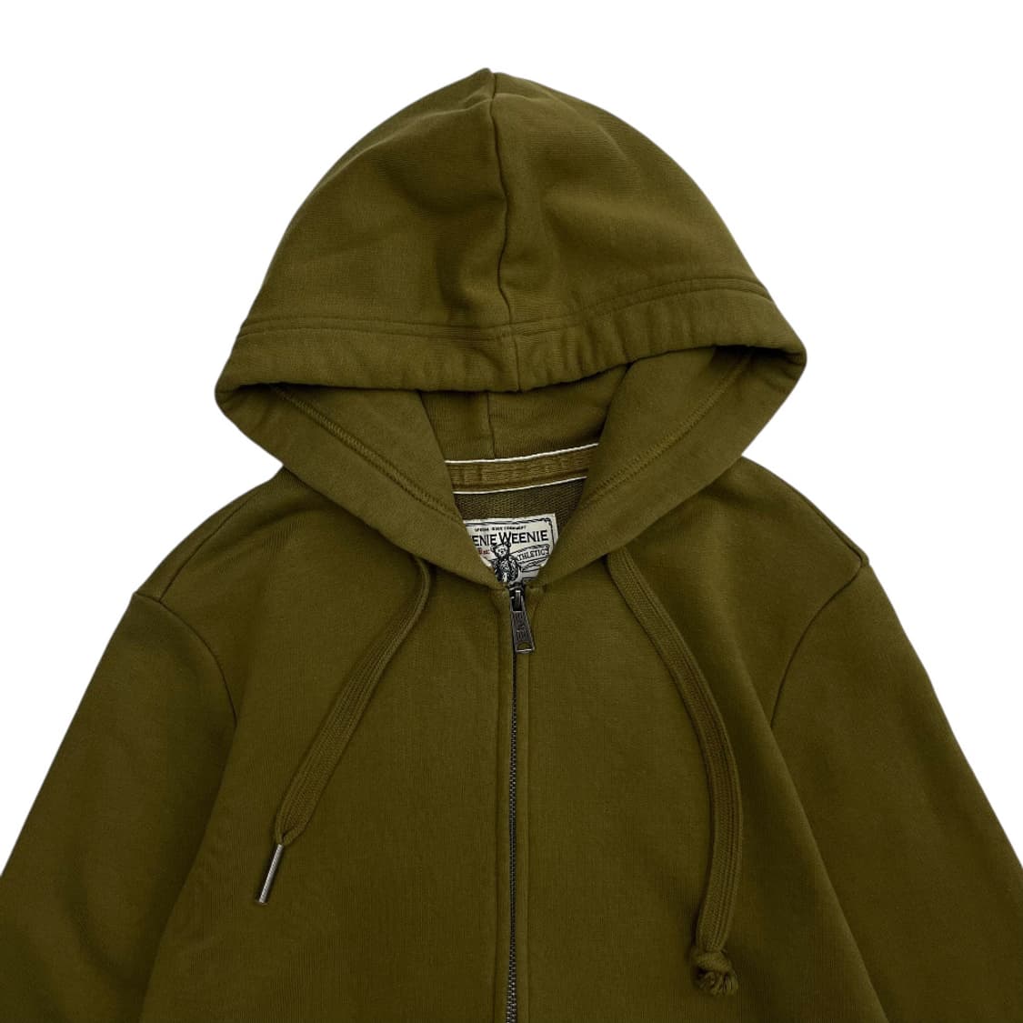티니위니 곰돌이로고 올리브그린 후드집업 M 상품이미지4