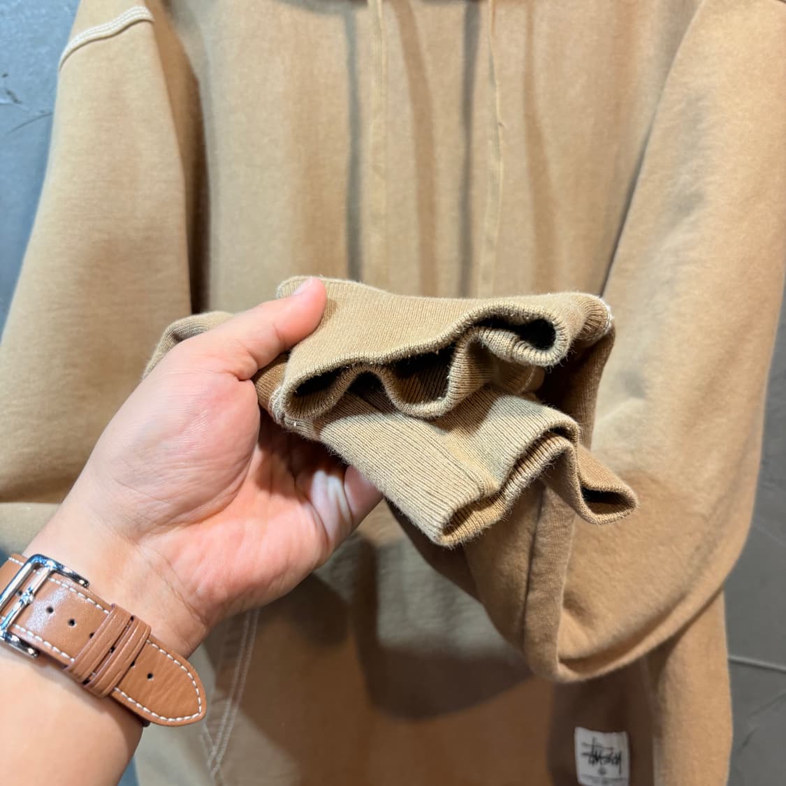 [M] STUSSY 스투시 빈티지 후드티 상품이미지3