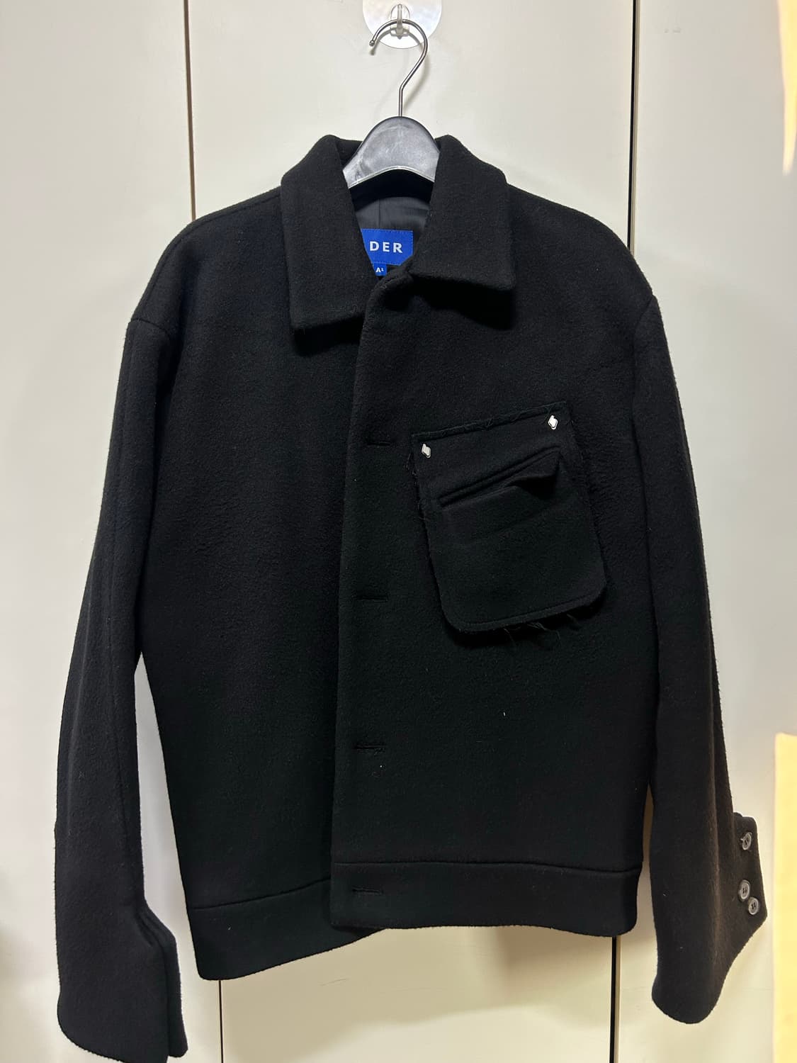 [A1] 아더에러 20FW 매너드 피코트 블랙 상품이미지8