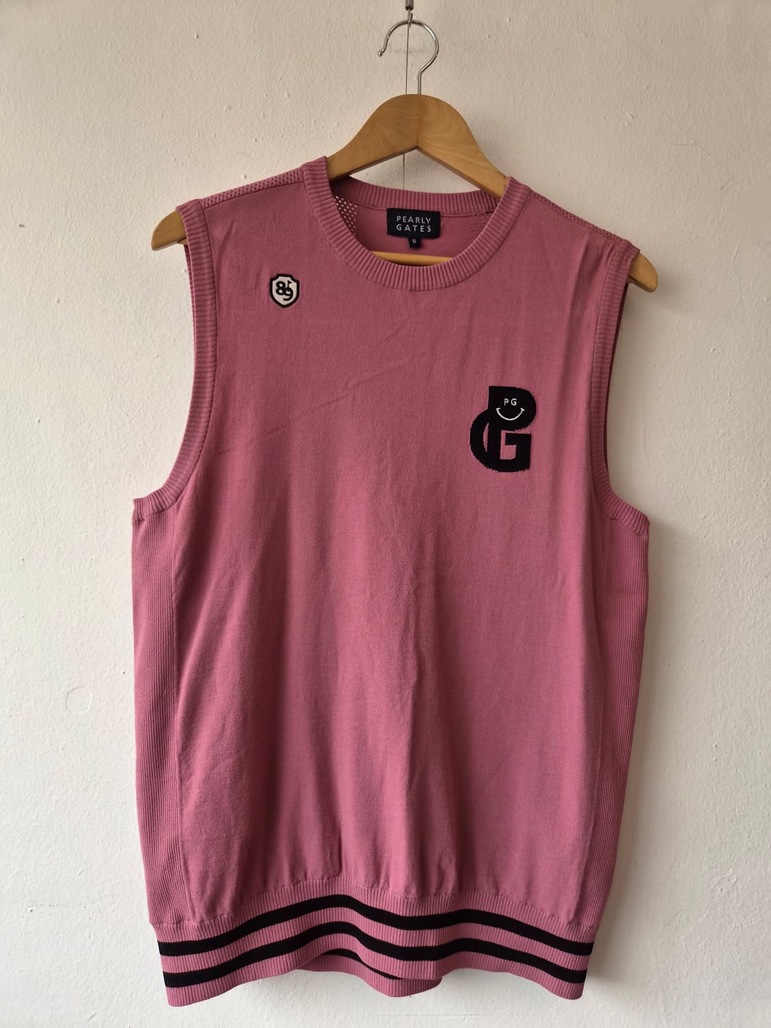 파리게이츠 남성 라운드넥니트조끼 6사이즈 상품이미지2