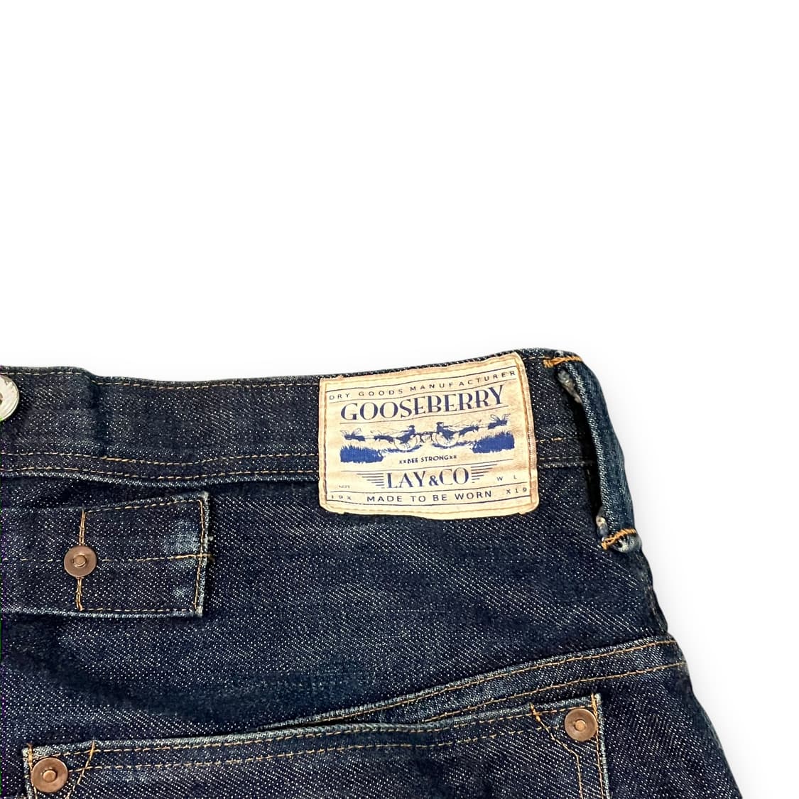 구즈베리 레이 벨크로 데님팬츠 상품이미지8