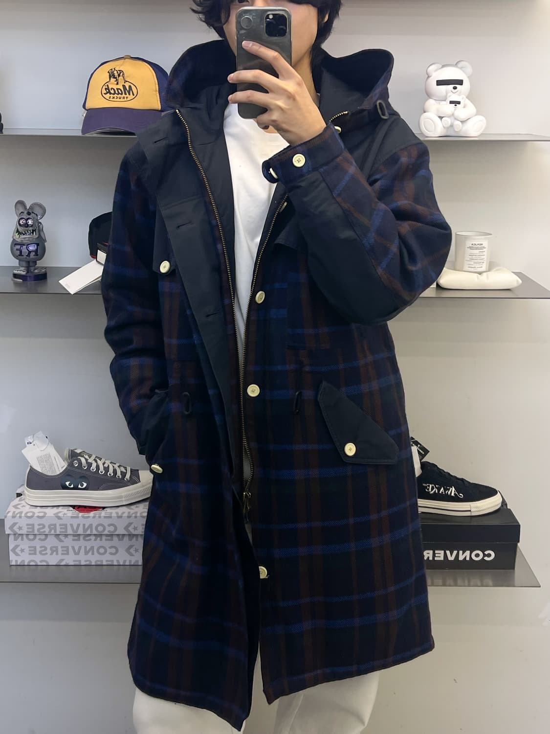 프레드 페리 패널드 피쉬테일 모드 파카 상품이미지3