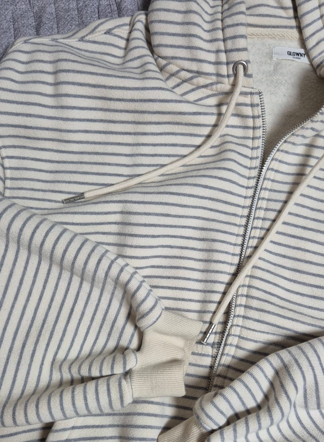 글로니 BOXY ZIP UP 후드집업 상품이미지4