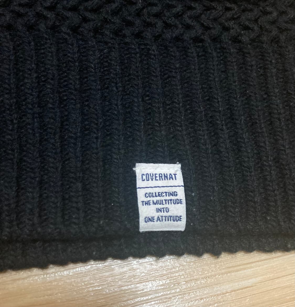 커버낫 라운드넥 울 가디건 100 상품이미지4