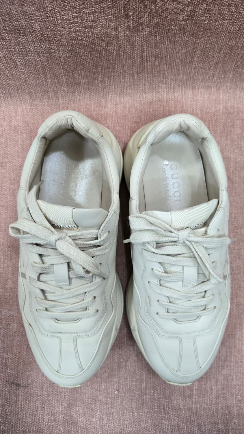 구찌 정품 245mm- 띠로고 라이톤 스니커즈 싸이즈5 상품이미지2