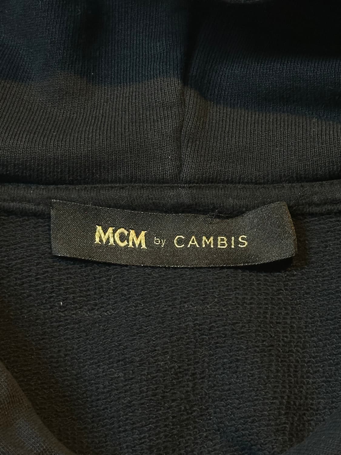 MCM x CAMBIS 프린팅 후드티 블랙 상품이미지5