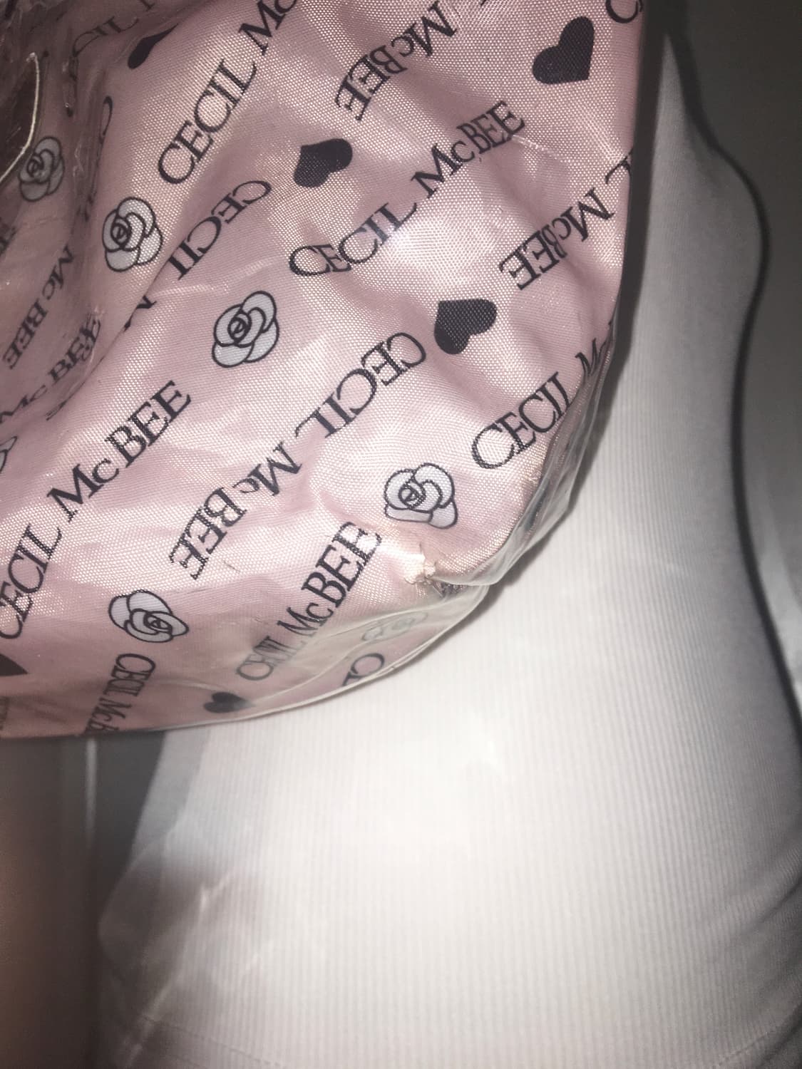 Cecil Mcbee pink pvc rose heart bag  상품이미지5