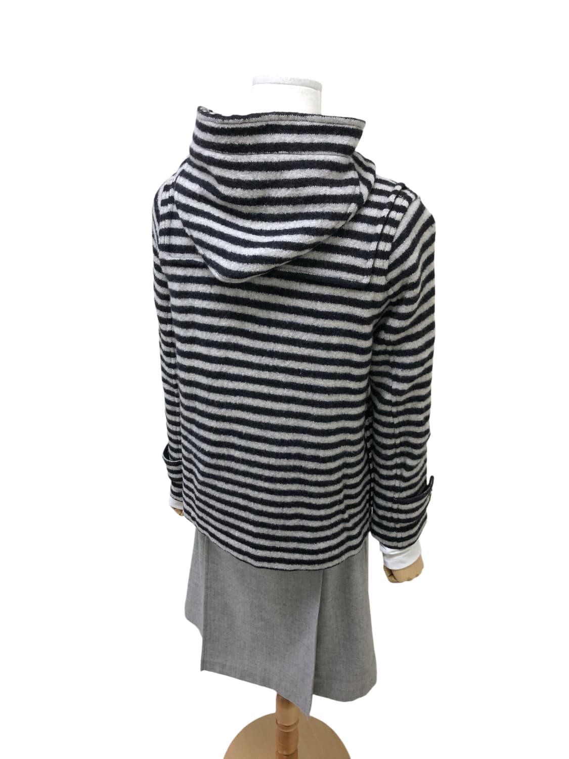 스트라이프 떡볶이 더플 코트 상품이미지9