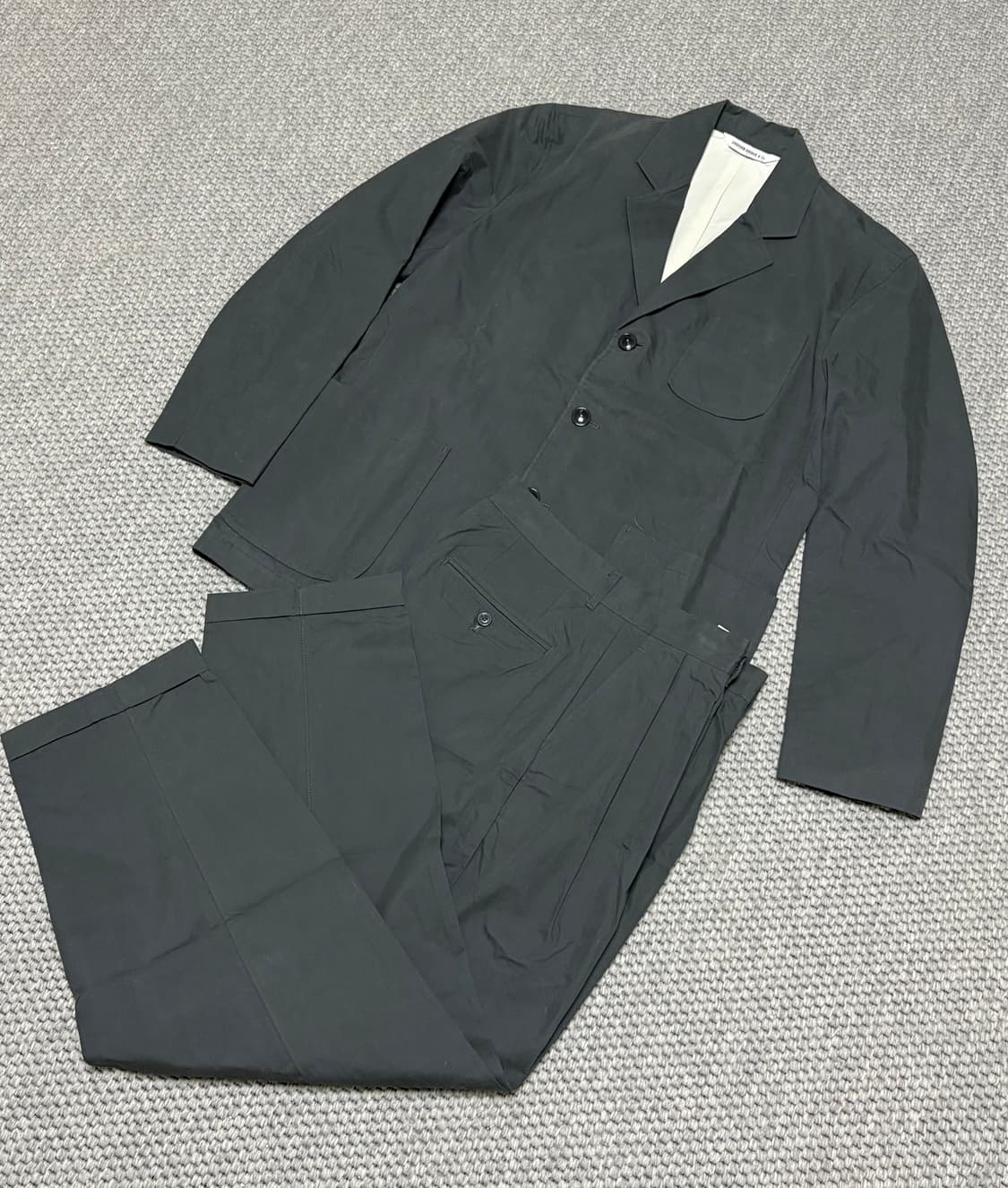 유니폼브릿지 코튼 나일론 다크그레이 셋업 M 상품이미지1