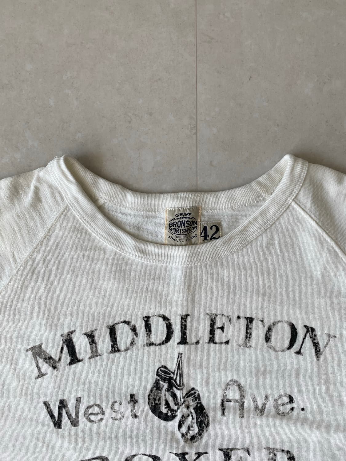 브론슨 복서 래글런 티셔츠 xl 상품이미지2