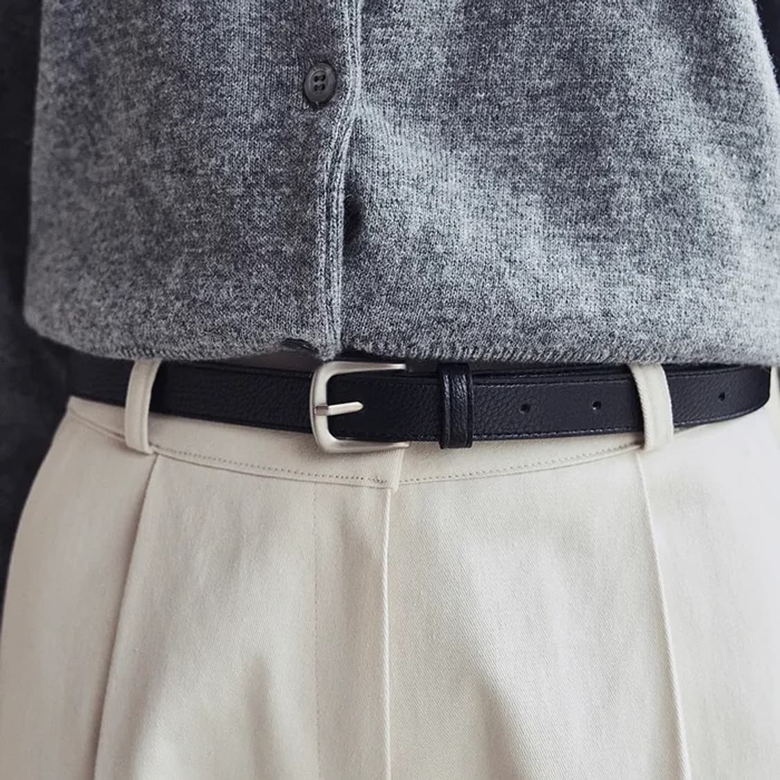 *해외출국으로 판매중단예정* 스튜디오테이블 미니 포켓 스커트 팬츠 그레이 상품이미지6