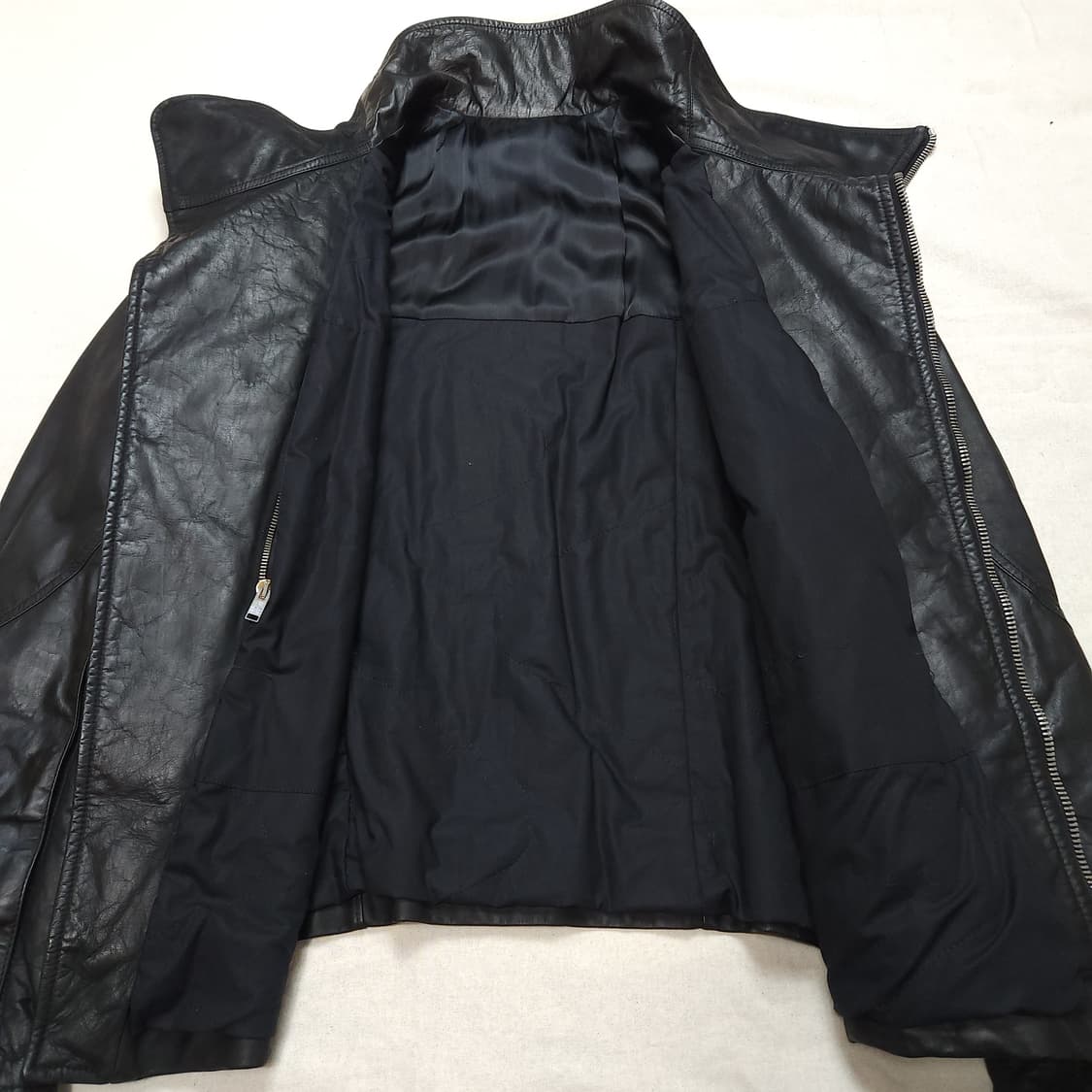 [52] 13FW 릭오웬스 바우하우스 송아지 가죽자켓 상품이미지6